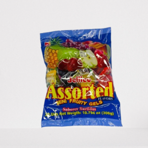 Gelatina Jellico de sabores de fruta 306g