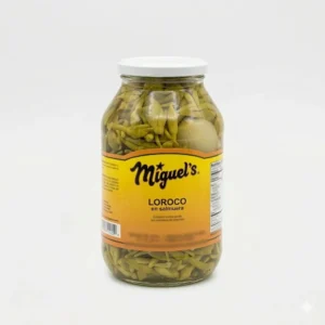 Loroco en salmuera Miguel's - Frasco de flores de loroco para pupusas y cocina centroamericana